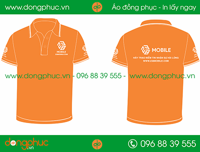 Áo phông đồng phục Mobile