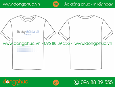 Áo phông đồng phục Tư duy số