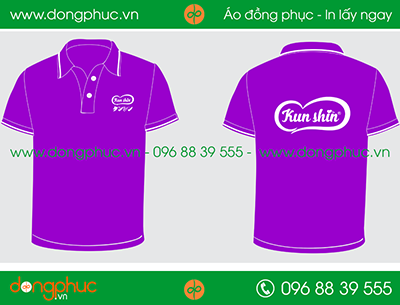 Áo phông đồng phục công ty Kunshin