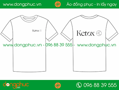 Áo phông đồng phục công ty Ketox