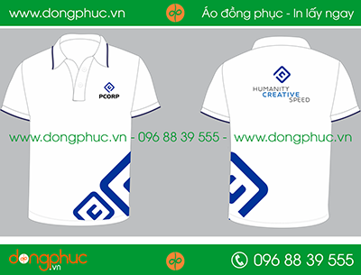 Áo phông đồng phục công ty PCORP
