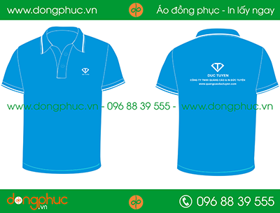 Áo phông đồng phục công ty in & quảng cáo Đức Tuyển