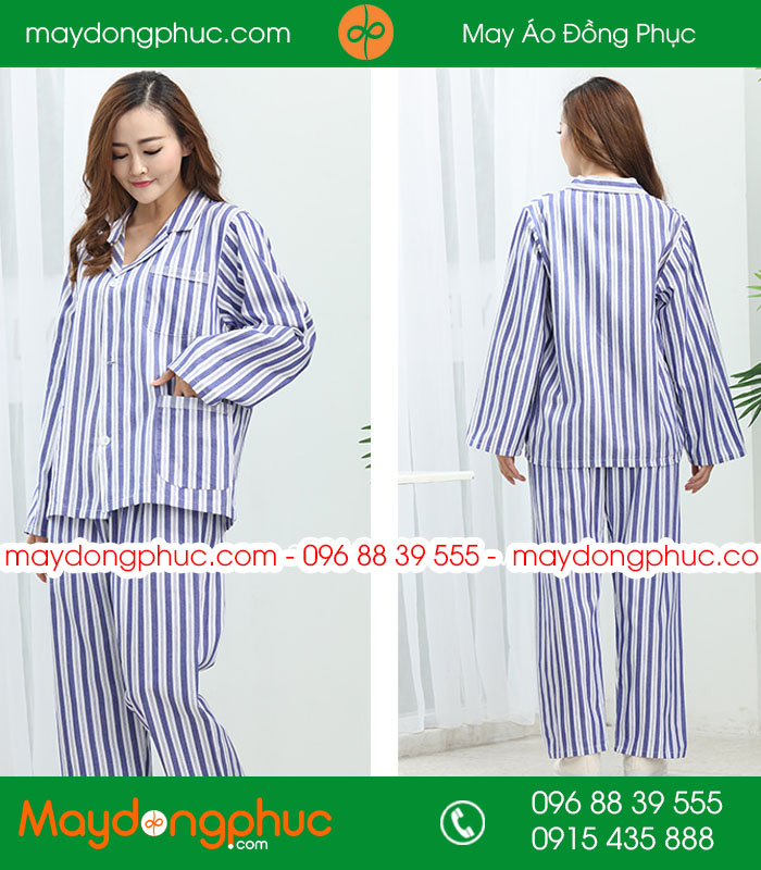 Quần áo đồng phục bệnh nhân mẫu ĐPBN 01