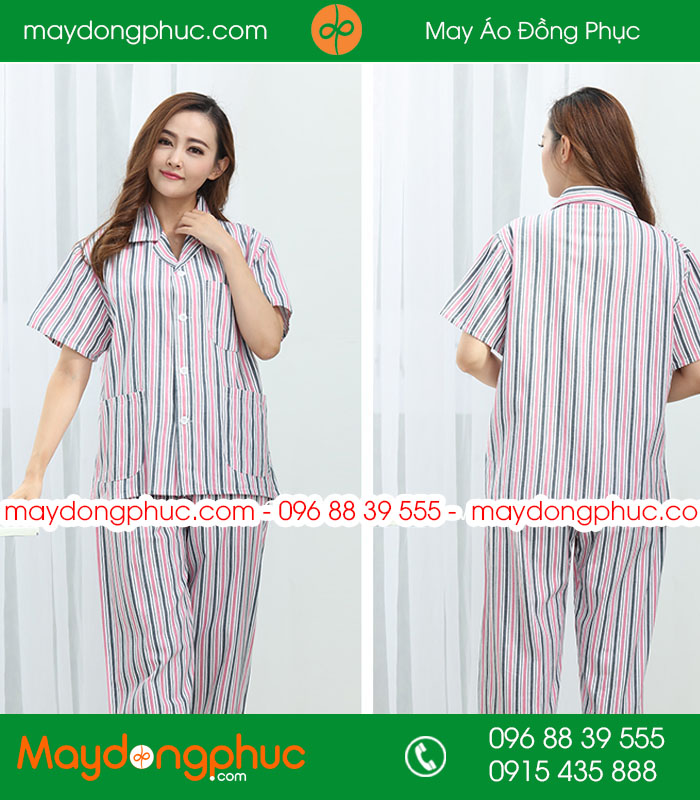 Quần áo đồng phục bệnh nhân mẫu ĐPBN 07