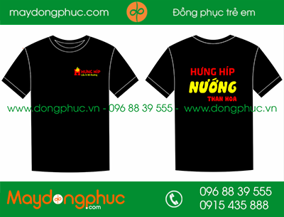 Áo phông đồng phục nhà hàng Hưng Híp