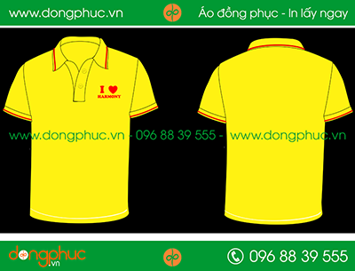 Áo phông đồng phục công ty HARMONY