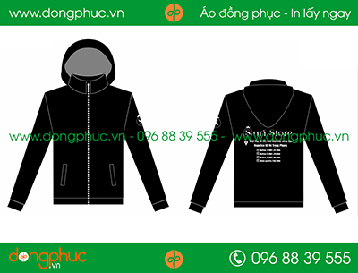 Áo khoác gió đồng phục công ty Sori Store