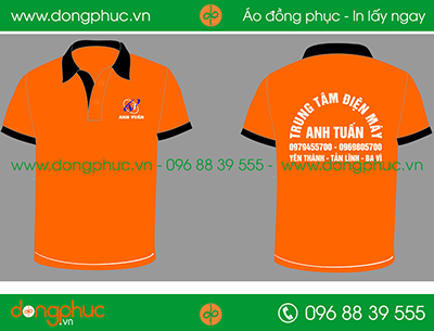 Áo phông đồng phục trung tâm điện máy Anh Tuấn