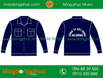 Áo bảo hộ đồng phục cty xây dựng An Dương