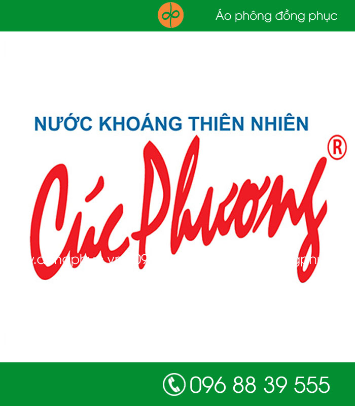 May đồng phục nước khoáng thiên nhiên Cúc Phương
