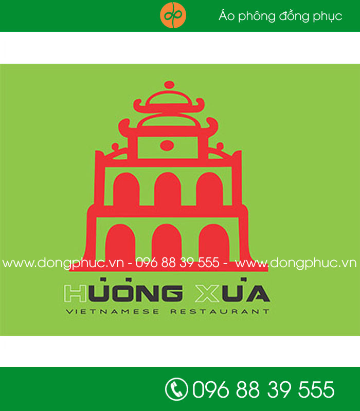 May đồng phục nhà hàng Hương Xưa