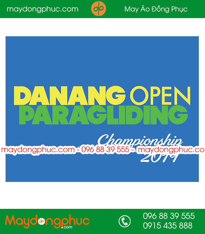 May đồng phục sự kiện DANANG OPEN PARAGLIDING 2014 