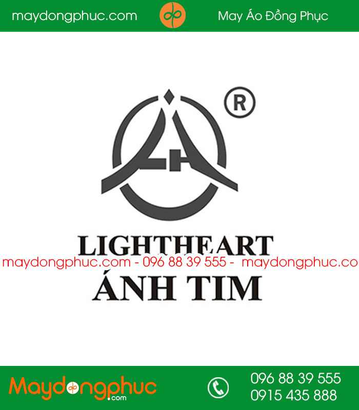 May đồng phục công ty LIGHTHEART 