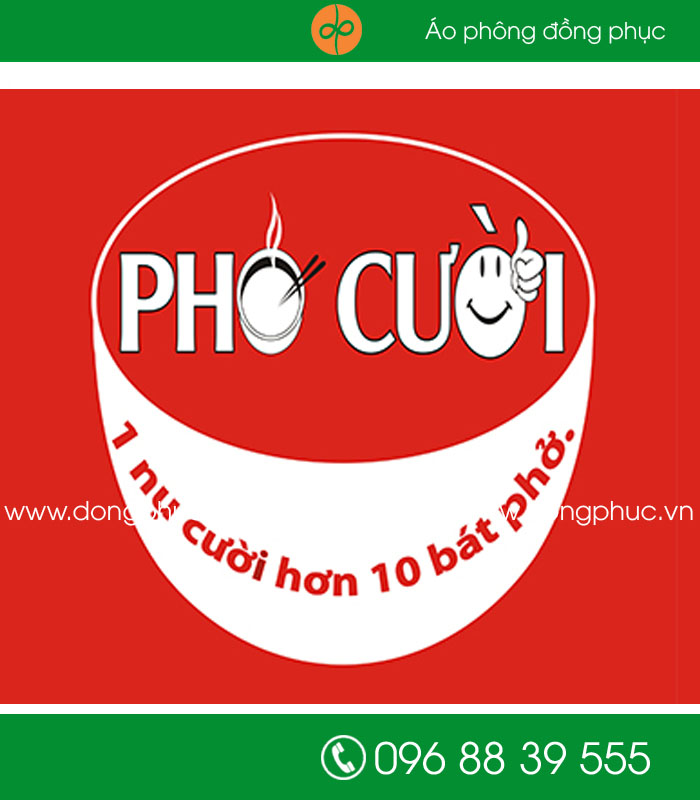 May đồng phục nhà hàng Phở Cười