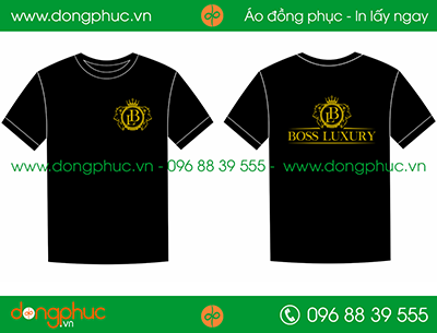 Áo phông đồng phục Boss Luxury