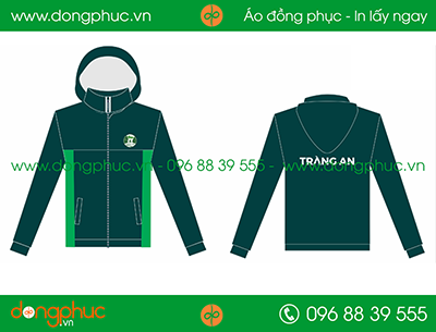 Áo khoác gió đồng phục công ty Tràng An