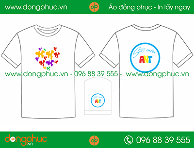 Áo phông đồng phục Sắc màu ANT