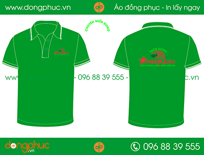 Áo phông đồng phục Miến dong Trường Quân