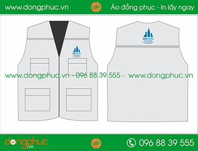Áo gilê đồng phục công ty HASON