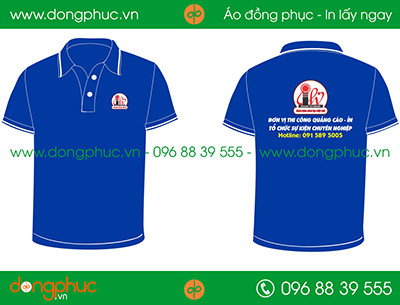 Áo phông đồng phục công ty Hoàng Vũ