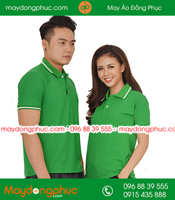Áo phông đồng phục màu Xanh lá cây