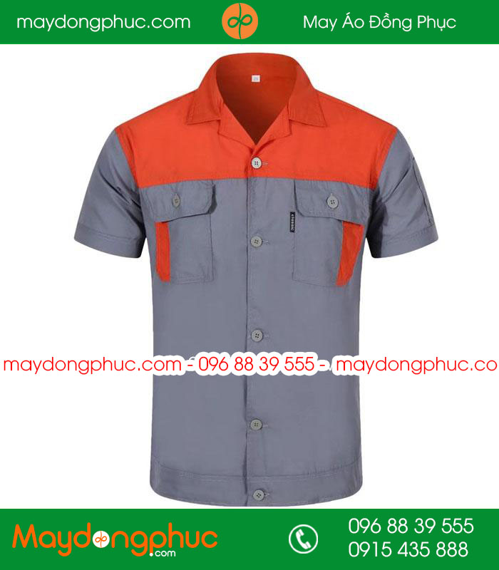 Mẫu áo đồng phục kỹ sư - công nhân