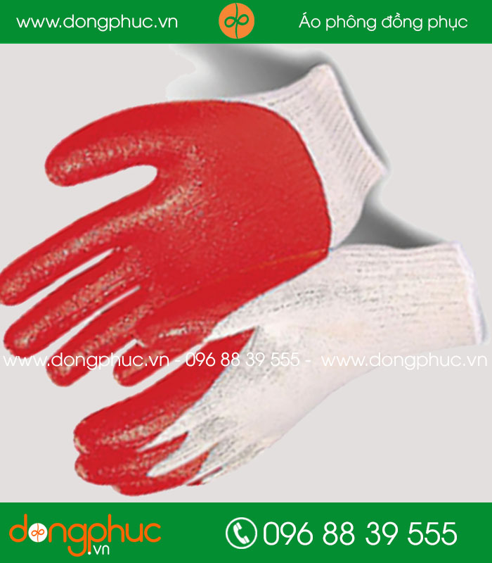 Găng tay sợi phủ sơn