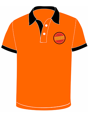 May đồng phục quán bánh mỳ chào 2 chị em
