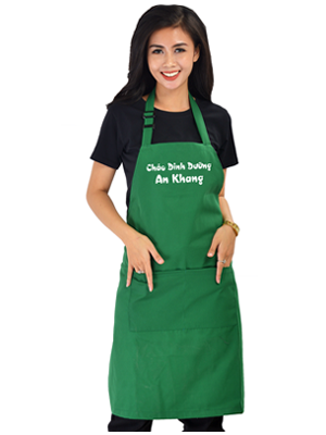 May tạp dề cháo dinh dưỡng An Khang