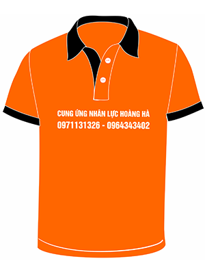 May đồng phục cung ứng nhân lực Hoàng Hà