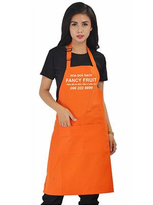 May tạp dề cửa hàng Fancy Fruit