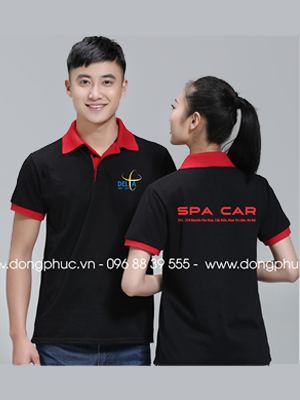 May đồng phục trung tâm Spa Car