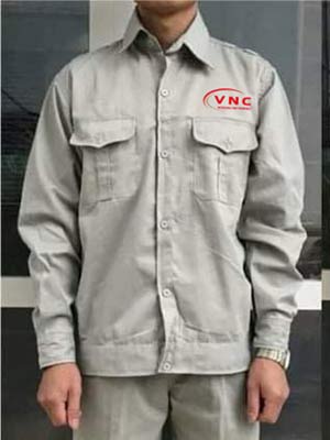 May đồng phục bảo hộ Công ty CP xây dựng VNC