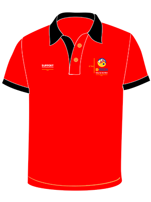 May áo phông Công ty Support Brich