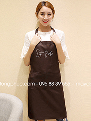 May tạp dề Quán Liti Bibi