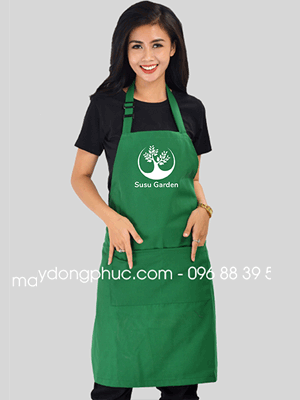 May tạp dề Quán Susu Garden