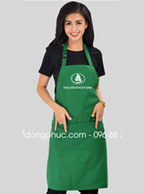May Tạp dề Công ty Nguyên Khôi Farm