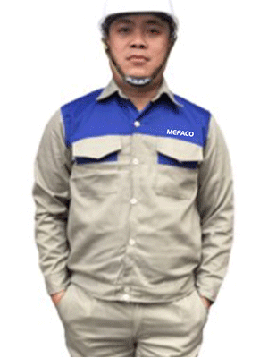 May áo bảo hộ công ty Mefaco