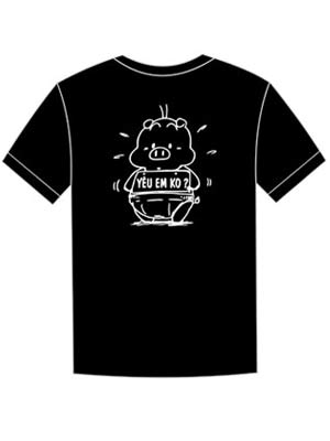 May áo phông quán Yêu em ko?