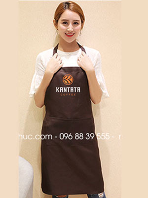 May tạp dề quán Kantata Coffee