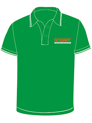 May áo siêu thị SCmart