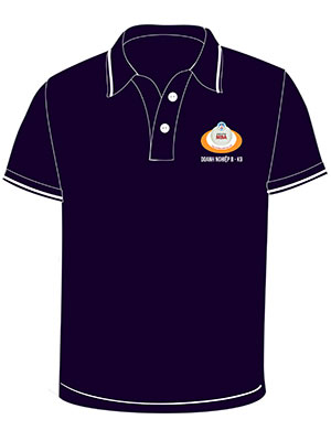 May áo lớp Doanh nghiệp B - K9 trường Kinh tế quốc dân