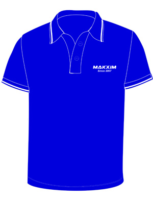 May áo công ty Makxim