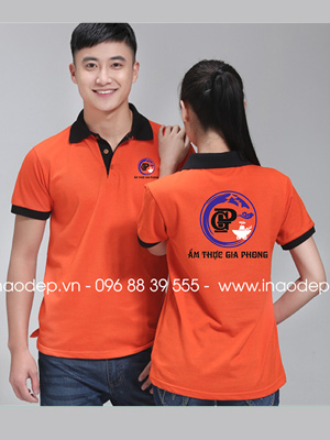May áo phông Quán ẩm thực Gia Phong