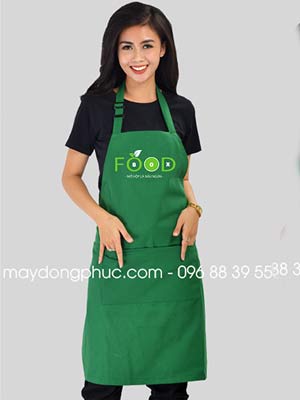 May tạp dề cửa hàng Foodbox