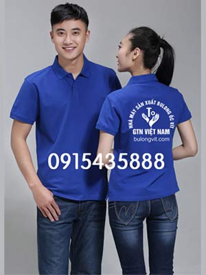 May áo phông nhà máy sản xuất bulong ốc vít GTN Việt Nam