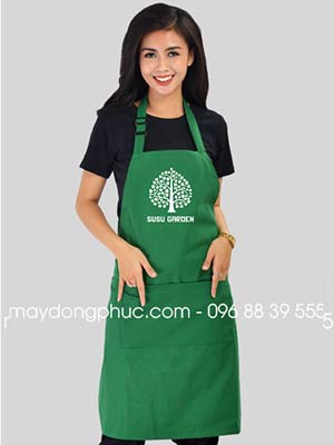 May tạp dề quán Susu Garden