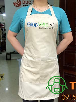May tạp dề công ty Giupviec.vn