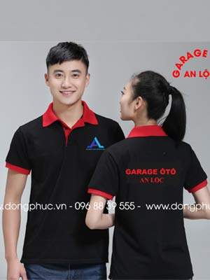 May áo phông Garege Ôtô An Lộc
