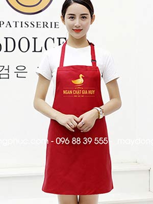 May tạp dề Quán ngan chặt Gia Huy
